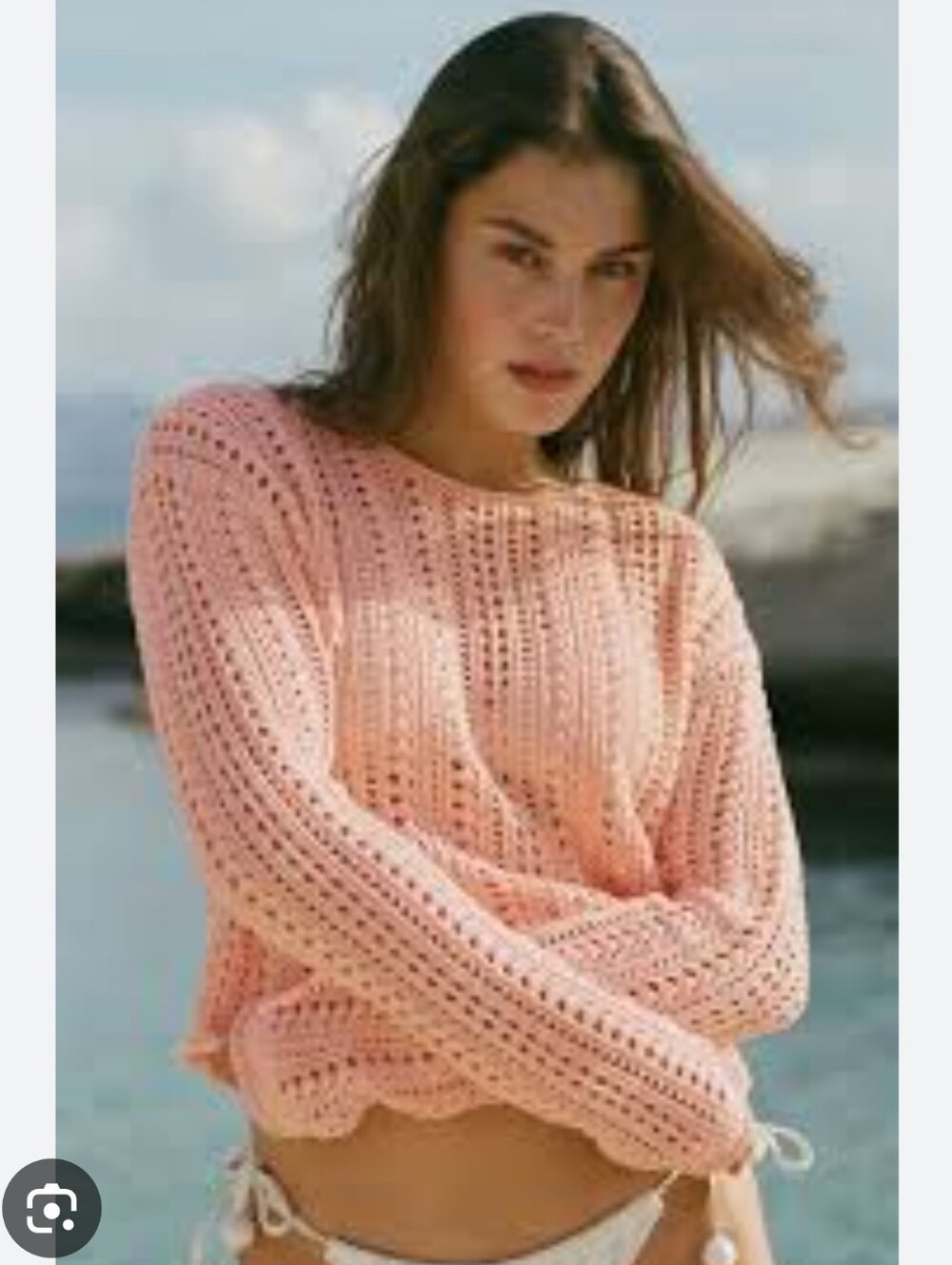 Z Supply Upland Crochet Sweater - Picture 3 of 8